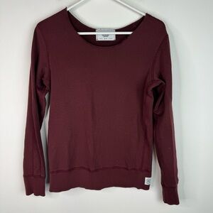 Reigning champ altered crimson hoodie women’s Small